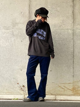 「RAGEBLUE（レイジブルー）のアイテム（パーカー）」を使った、tanda1015🐼不定期投稿さん（メンズ・167cm）の冬コーディネート
