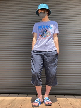 「PANDIESTA（パンディエスタ）のアイテム」を使った、tanda1015🐼不定期投稿さん（メンズ・167cm）の夏コーディネート