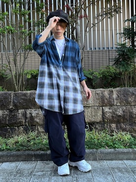 「チャイハネ（チャイハネ）のアイテム（パンツ）」を使った、tanda1015🐼不定期投稿さん（メンズ・167cm）の秋コーディネート