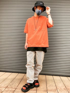 tanda1015🐼不定期投稿さん（メンズ・167cm）の夏コーディネート