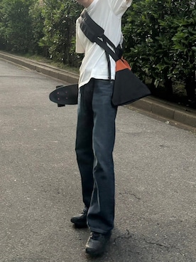 「スケボー」｜うみゆさん（メンズ・175cm）の夏コーディネート