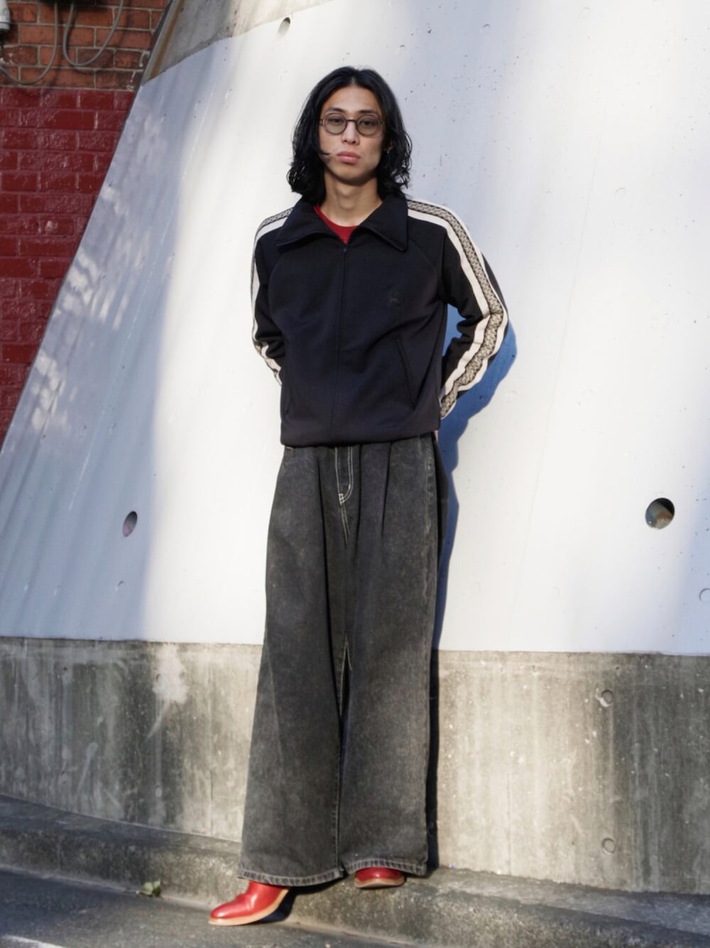 edwina horl ワイドバギーデニム Edwina Horl（エドウィナホール）の「【Edwina Horl】 baggy