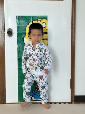 「adidasコーデ」｜やっくんさん（キッズ・90cm）の春コーディネート