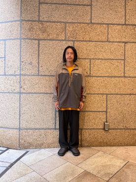 「アイテム（その他トップス）」を使った、松本さん（メンズ・164cm）の秋コーディネート