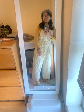 「yellow」｜ららさん（レディース・154cm）の秋コーディネート