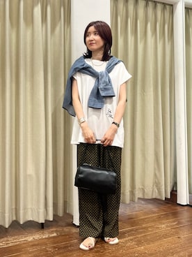 idetomoさん（レディース・156cm）の夏コーディネート