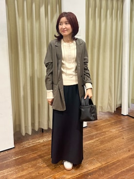 idetomoさん（レディース・156cm）の秋コーディネート