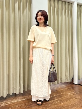 idetomoさん（レディース・156cm）の春コーディネート
