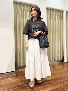 idetomoさん（レディース・156cm）の夏コーディネート