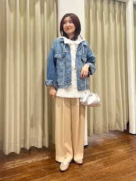 idetomoさん（レディース・156cm）の春コーディネート