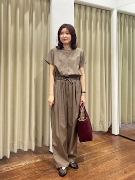 「URBAN RESEARCH DOORS（アーバンリサーチドアーズ）のアイテム（オールインワン・サロペット）」を使った、idetomoさん（レディース・156cm）の夏コーディネート