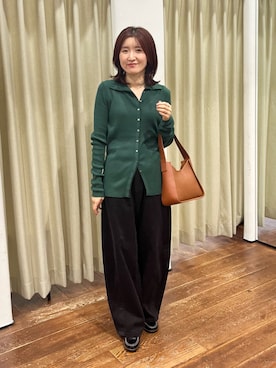 idetomoさん（骨格ナチュラル・レディース・156cm）の秋コーディネート