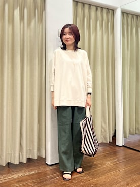 idetomoさん（レディース・156cm）の春コーディネート