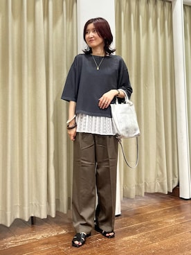 idetomoさん（レディース・156cm）の夏コーディネート