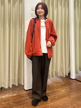 「季節の変わり目羽織コーデ」｜idetomoさん（レディース・156cm）の秋コーディネート