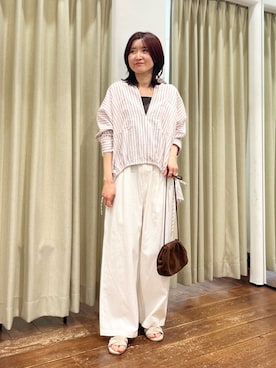 idetomoさん（レディース・156cm）の春コーディネート