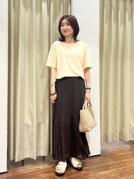 idetomoさん（レディース・156cm）の夏コーディネート