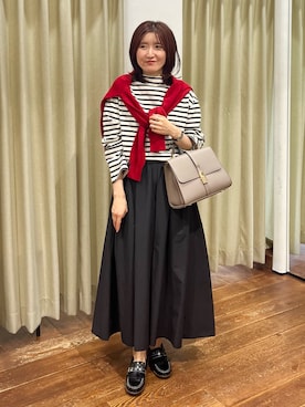 「RODE SKO（ロデスコ）のアイテム」を使った、idetomoさん（レディース・156cm）の秋コーディネート