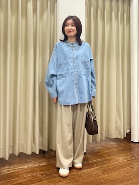 idetomoさん（レディース・156cm）の春コーディネート