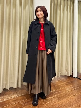 idetomoさん（レディース・156cm）の冬コーディネート