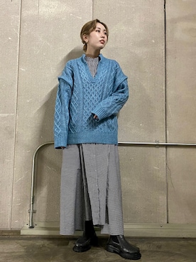 イチムラさん(レディース・158cm)の冬コーディネート