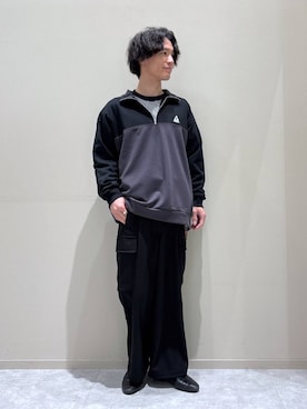 「アイテム（スウェット）」を使った、yo_u1278さん（メンズ・175cm・30代）の冬コーディネート