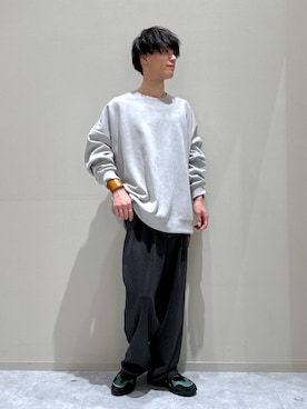 「アイテム（スウェット）」を使った、yo_u1278さん（メンズ・175cm・30代）の秋コーディネート