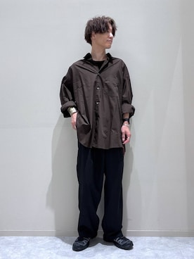 「アイテム（スラックス）」を使った、yo_u1278さん（メンズ・175cm・30代）の夏コーディネート
