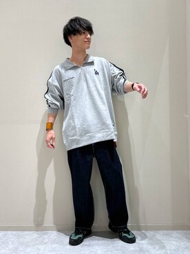 「アイテム（スウェット）」を使った、yo_u1278さん（メンズ・175cm・30代）の秋コーディネート