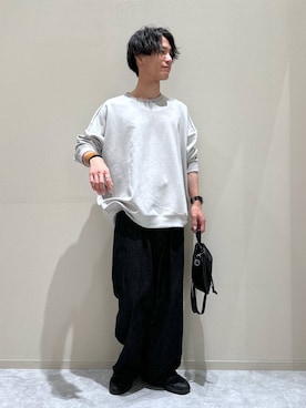 「アイテム（スウェット）」を使った、yo_u1278さん（メンズ・175cm・30代）の秋コーディネート