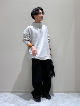 「アイテム（スウェット）」を使った、yo_u1278さん（メンズ・175cm・30代）の秋コーディネート