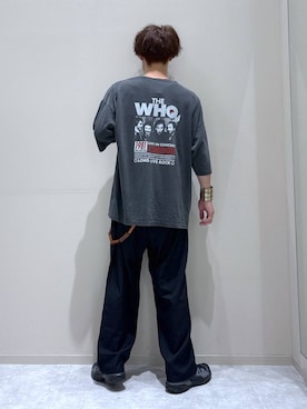 「アイテム（スラックス）」を使った、yo_u1278さん（メンズ・175cm・30代）の夏コーディネート