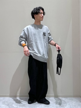 「アイテム（スウェット）」を使った、yo_u1278さん（メンズ・175cm・30代）の秋コーディネート