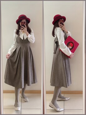 yuyanllさん（レディース・159cm）の冬コーディネート