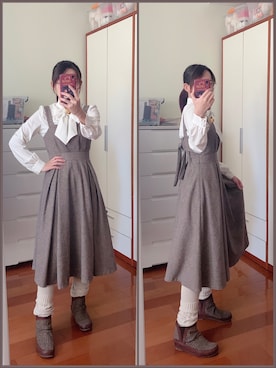 yuyanllさん（レディース・159cm）の秋コーディネート