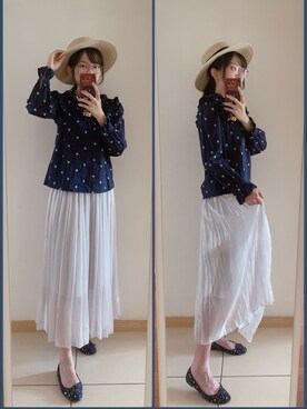 yuyanllさん（レディース・159cm）の夏コーディネート