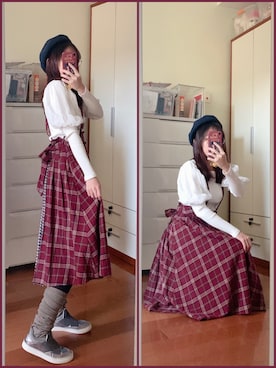 yuyanllさん（レディース・159cm）の冬コーディネート