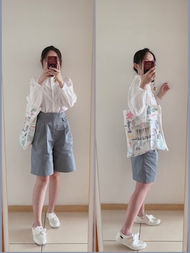 「CLEARIMPRESSION （クリアインプレッション）のアイテム」を使った、yuyanllさん（レディース・159cm）の夏コーディネート