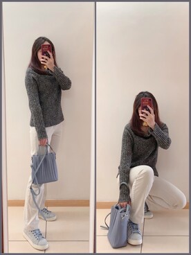 「CURI BISCUI（キュリ　ビスキュイ）のアイテム」を使った、yuyanllさん（レディース・159cm）の秋コーディネート