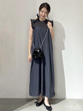 「OPAQUE.CLIP（オペークドットクリップ）のアイテム」を使った、yuikaさん（レディース・167cm）の夏コーディネート