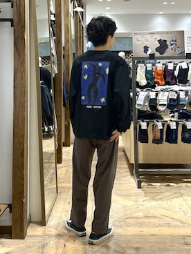 「デート/ロマンティック」｜「アイテム（レッグウェア）」を使った、りょうさん（メンズ・166cm）の秋コーディネート