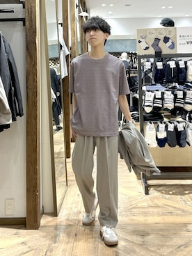 「旅行」｜りょうさん（メンズ・166cm）の春コーディネート