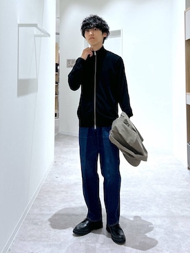 「アイテム（その他シューズ）」を使った、りょうさん（メンズ・166cm）の秋コーディネート