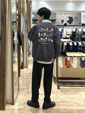 「アイテム（その他シューズ）」を使った、りょうさん（メンズ・166cm）の秋コーディネート