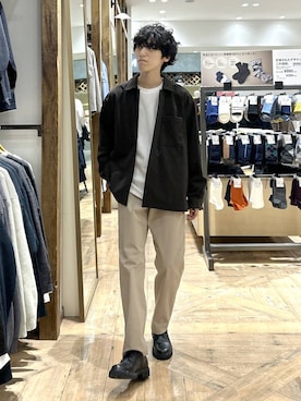 「アイテム（その他シューズ）」を使った、りょうさん（メンズ・166cm・20代）の秋コーディネート