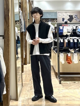 「アイテム（レッグウェア）」を使った、りょうさん（メンズ・166cm・20代）の秋コーディネート