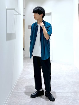 「アイテム（その他シューズ）」を使った、りょうさん（メンズ・166cm・20代）の夏コーディネート