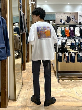 「アイテム（ソックス/靴下）」を使った、りょうさん（メンズ・166cm）の秋コーディネート