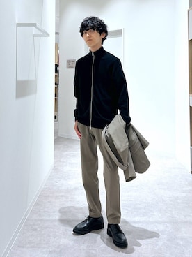 「アイテム（その他シューズ）」を使った、りょうさん（メンズ・166cm）の秋コーディネート