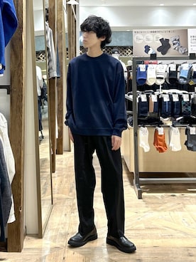 「アイテム（その他シューズ）」を使った、りょうさん（メンズ・166cm）の秋コーディネート
